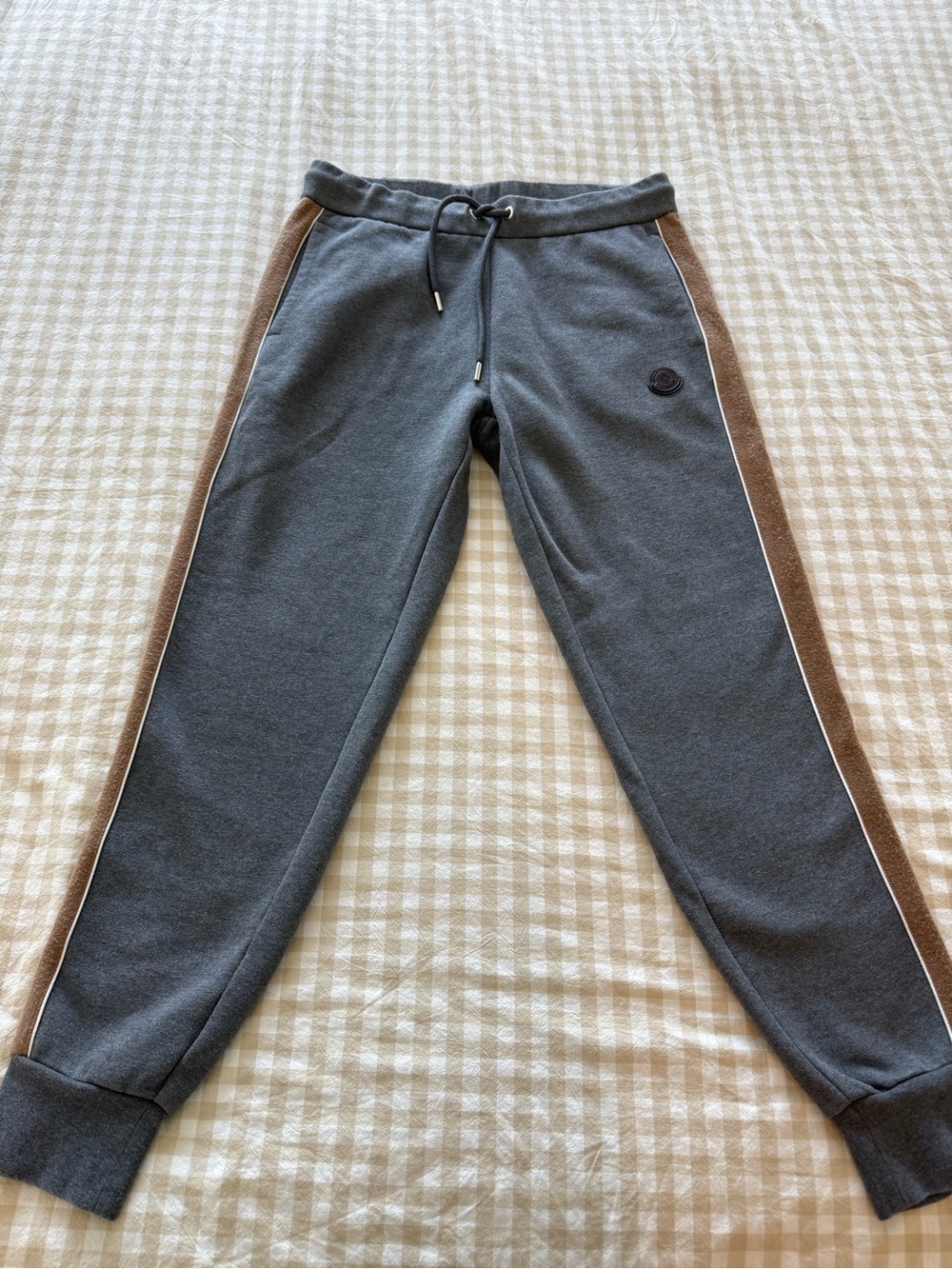 Moncler Gray Sweatpants Medium
